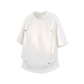 Men's New Summer Trendy Color-Block Cotton All Match T-Shirt