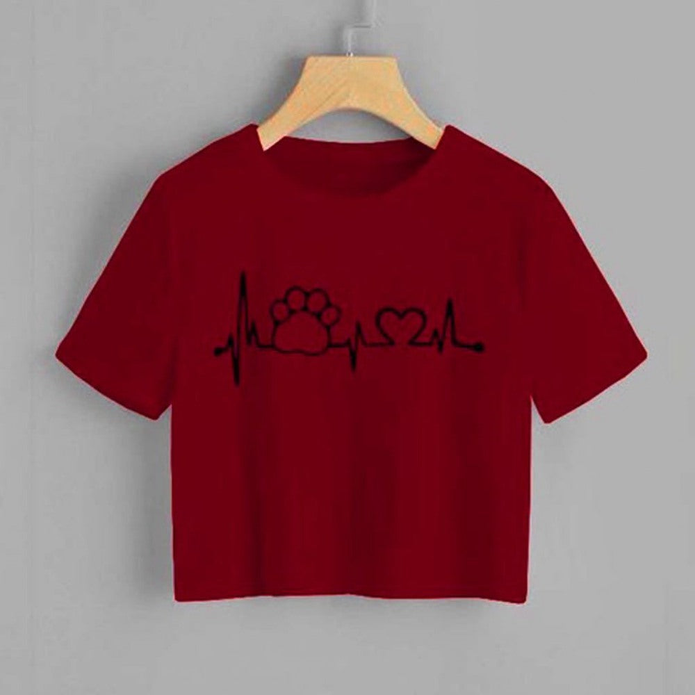 Women's Printed Casual T-Shirt
